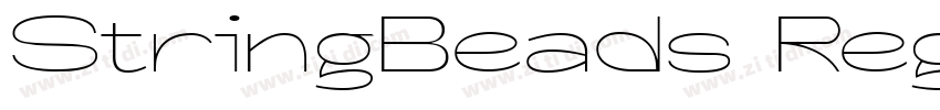 StringBeads Regular字体转换 StringBeads Regular字体转换